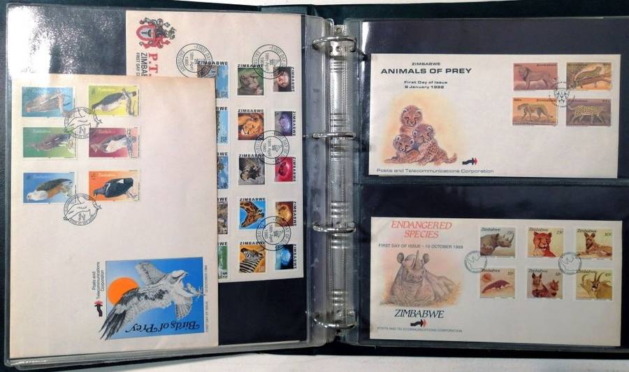 Mixed Africa covers x 46 (Fresh) - Bots, Malawi, Moz, Zambia, Zim in binder