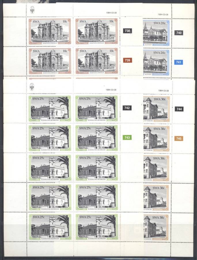 S.W.A. Architecture / Buildings 2 x full sets of full sheets
