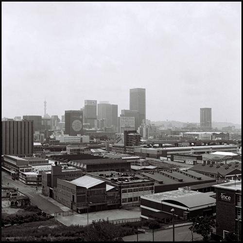 View of Johannesburg from old Top Star drive-in