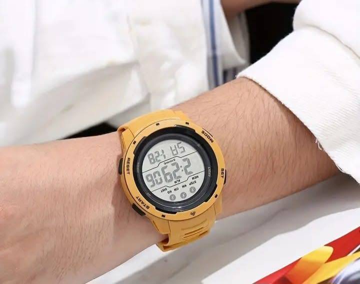 LED Round Multi Function Watch