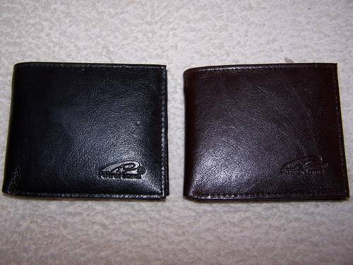 Leather Wallet by Power Land: 115 mm x 95 mm