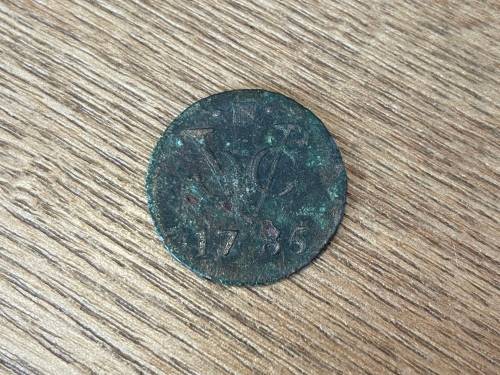 VOC (duit) 1785 shipwreck coin