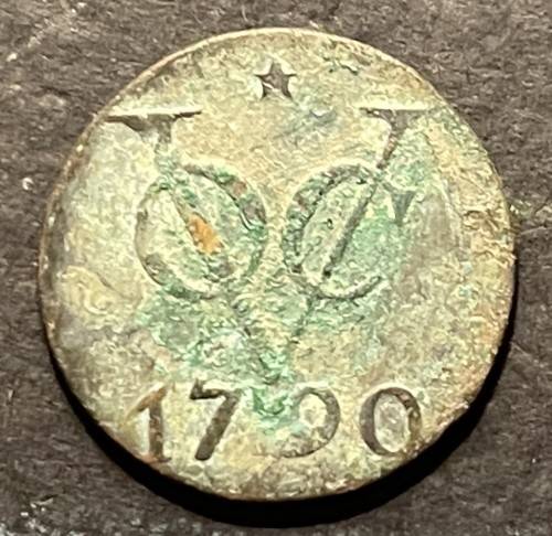 1790 VOC shipwreck 1 duit - nice coin