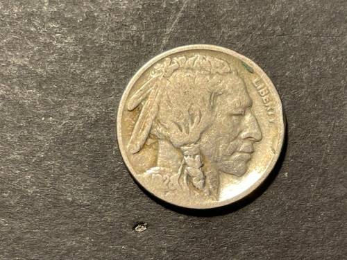 1928(S) USA Buffalo nickel coin - as per photo.
