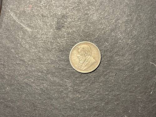 1896 ZAR 3 pence (tickey) silver coin