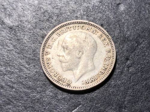 1931 British threepence coin - filler for your South African tickey collection