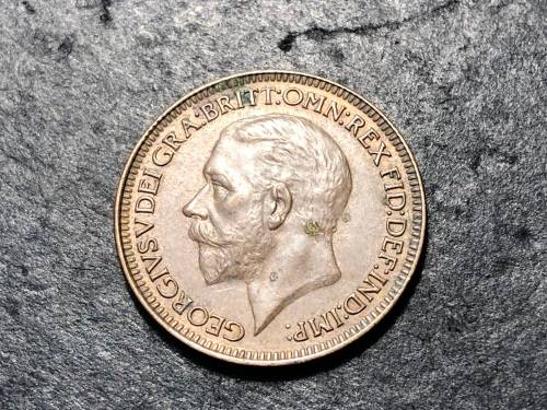 Very nice 1931 British 1/4 penny coin