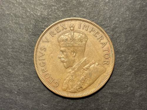 Nice 1936 SA Union 1 penny coin