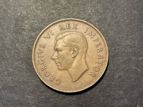 Nice 1946 SA Union 1 penny coin