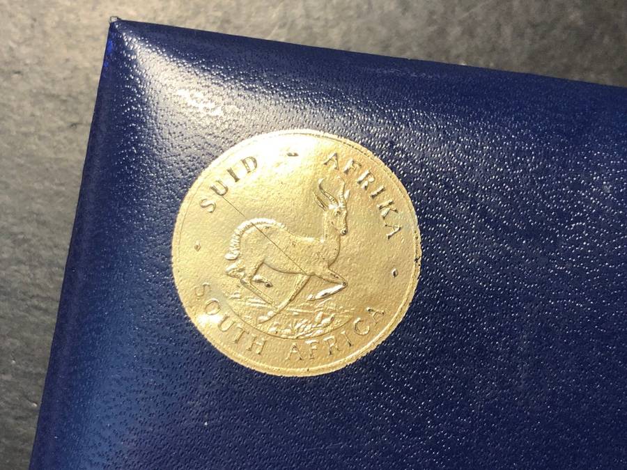 Scarce 1970 South African Short proof coin set - Complete in original blue box