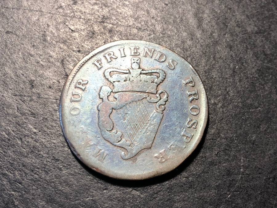 Undated (1757 - 1816) Bronze 1 penny token - Ireland Advocates