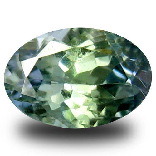 NATURAL SILVER GREEN TANZANITE