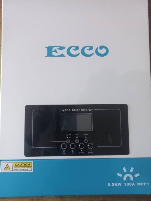 ECCO 5.5KW 48V 100A MPPT Hybrid Solar Invertor
