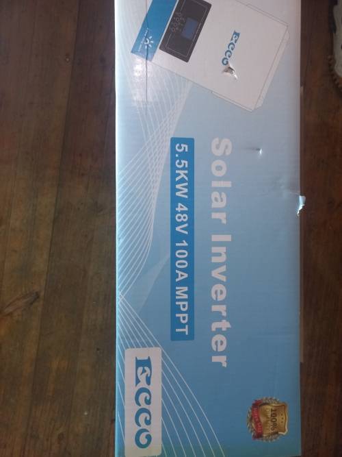ECCO 5.5KW 48V 100A MPPT Hybrid Solar Invertor