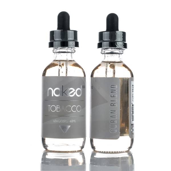 Naked 100 - Tobacco Cuban Blend - E-liquid/Vape Juice/Smoke Juice 120ml 3mg