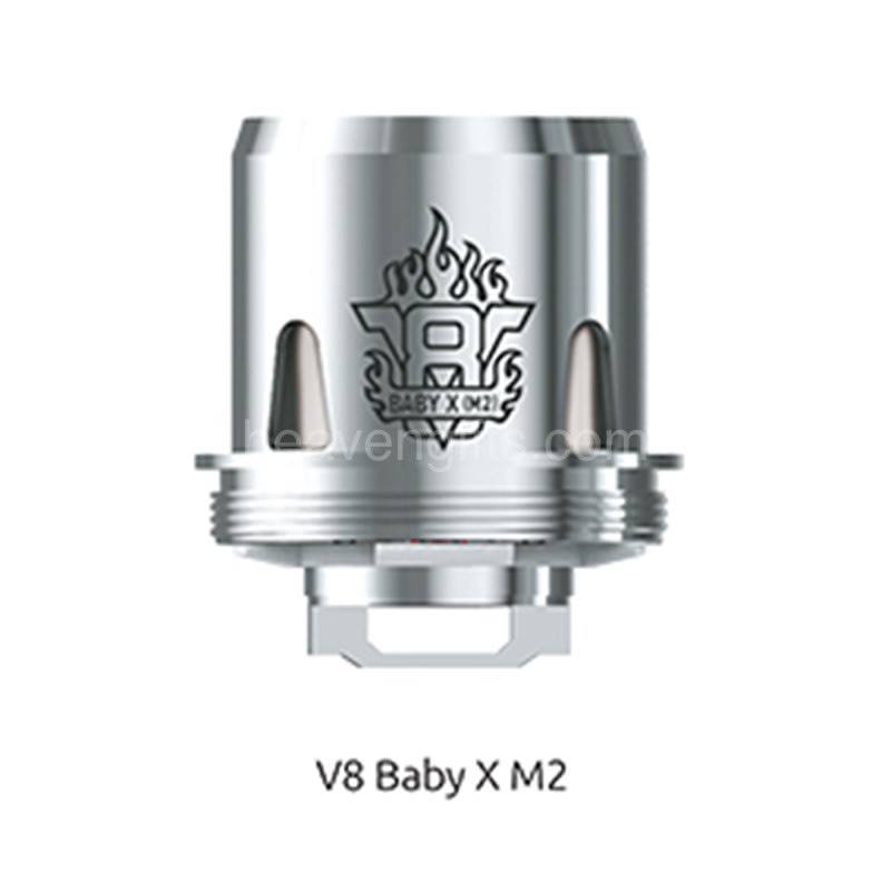 SMOK TFV8 Tank X-BABY M2 0.25 ohm COILS DUAL COIL CORE 1 PCS Atomizer  X8 Stick Replacement Head