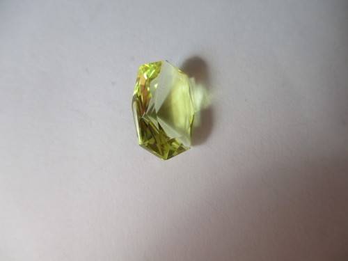 14.00 x 10.00 fancy cut Lemon Quartz  5.08 ct