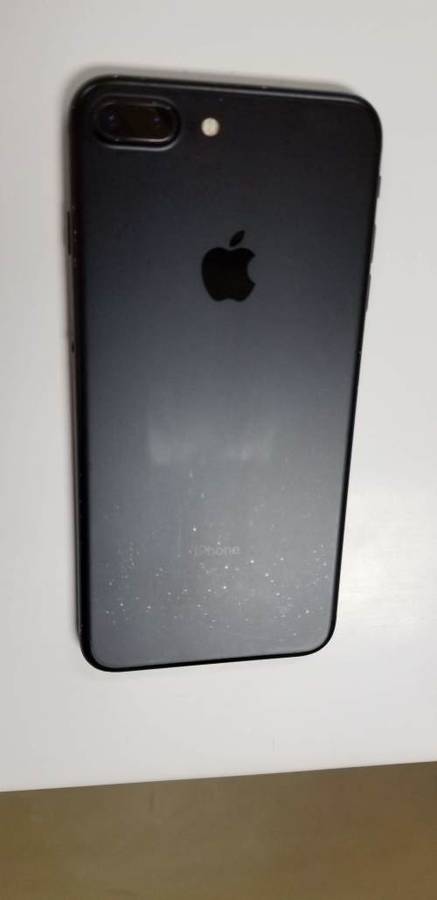 Apple iPhone 7 Plus, 128gb, Matte Black + Cover