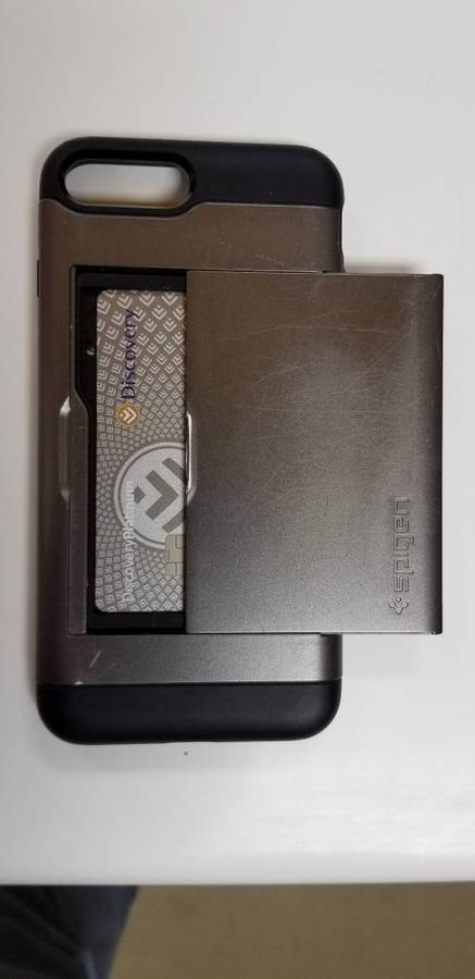 Apple iPhone 7 Plus, 128gb, Matte Black + Cover