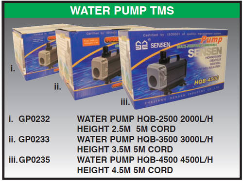 40 Watt Submersible Water Feature Pump, German Standard