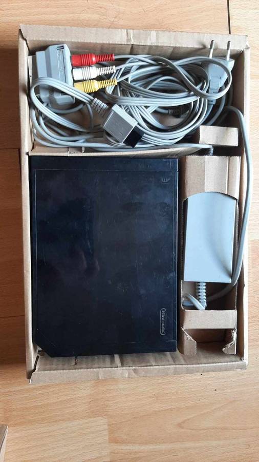 boxed wii console mario kart pack bundle complete