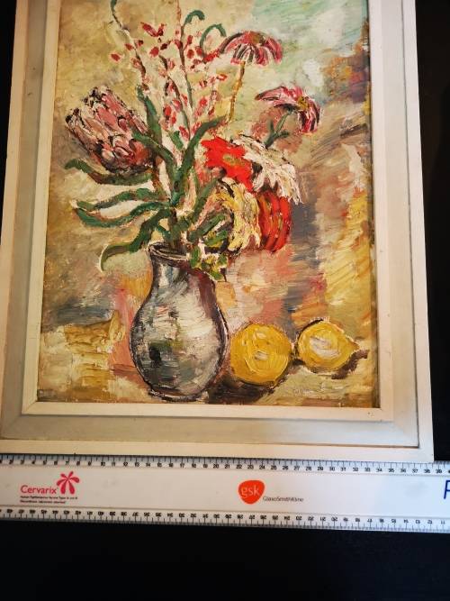 Stunning vintage painting from the 1950's- incredible detail