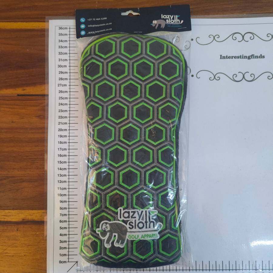 Golf club covers - lazy sloth - brand new