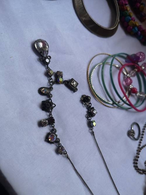Nice big lot of costume jewelry, perfect for a little girl.