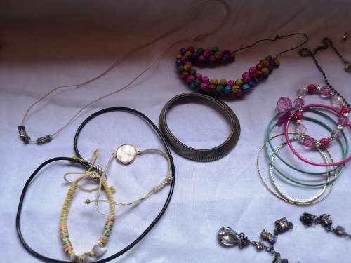 Nice big lot of costume jewelry, perfect for a little girl.