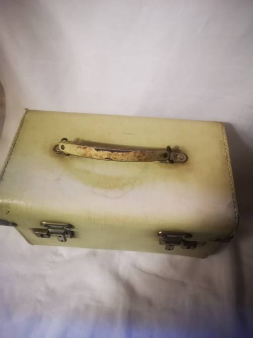 Lovely vintage travel / vanity case - Made in England