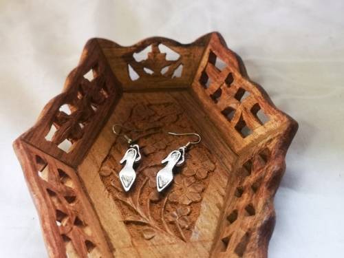 Lovely dangle earrings - shoes