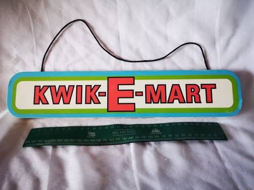 Kwik-e-mart sign - the Simpsons 2017
