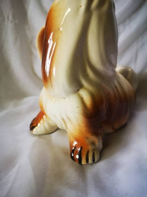 Beautiful large dog ornament