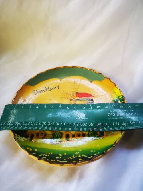 A gorgeous Dutch wooden wall plaque.