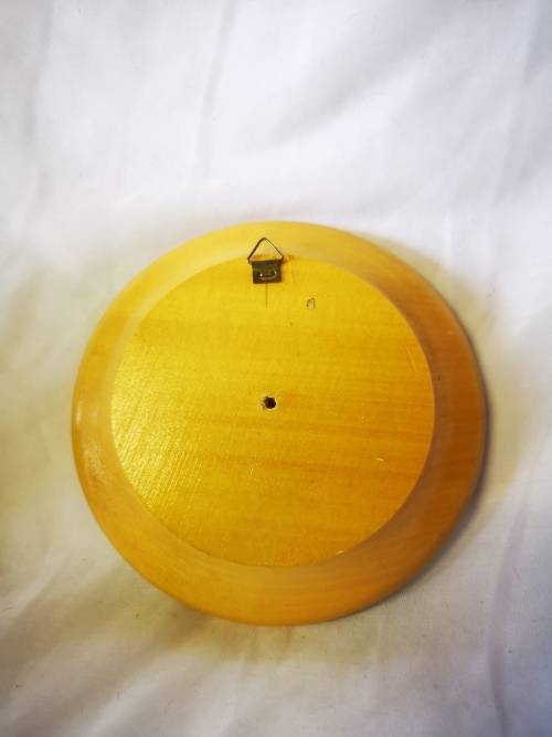 A gorgeous Dutch wooden wall plaque.