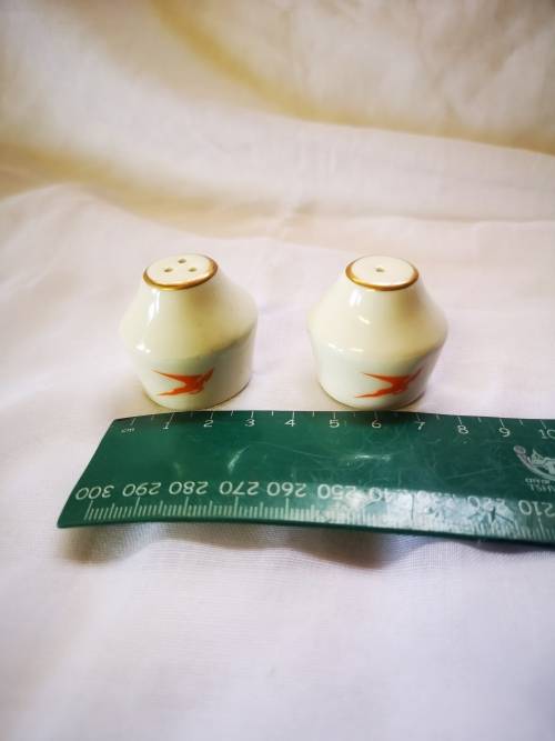 Vintage SAL salt and pepper shakers