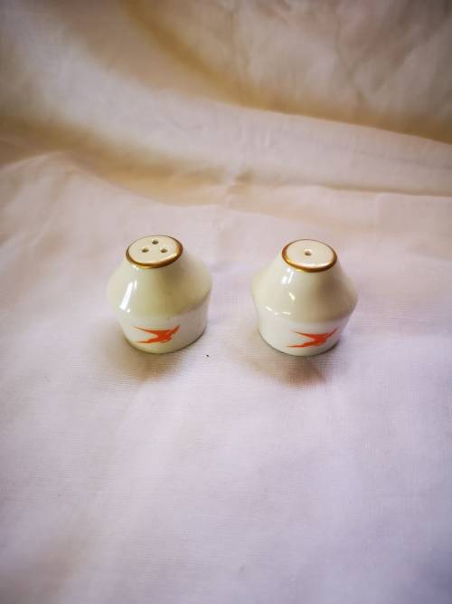 Vintage SAL salt and pepper shakers