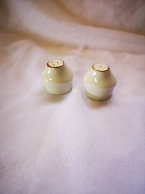 Vintage SAL salt and pepper shakers