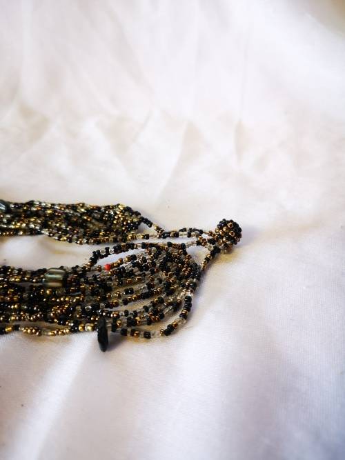 Lovely multi strand beads necklace
