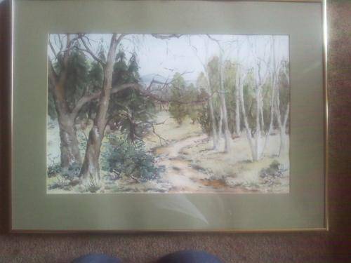 Beautiful original watercolour painting by I FitzGerald!