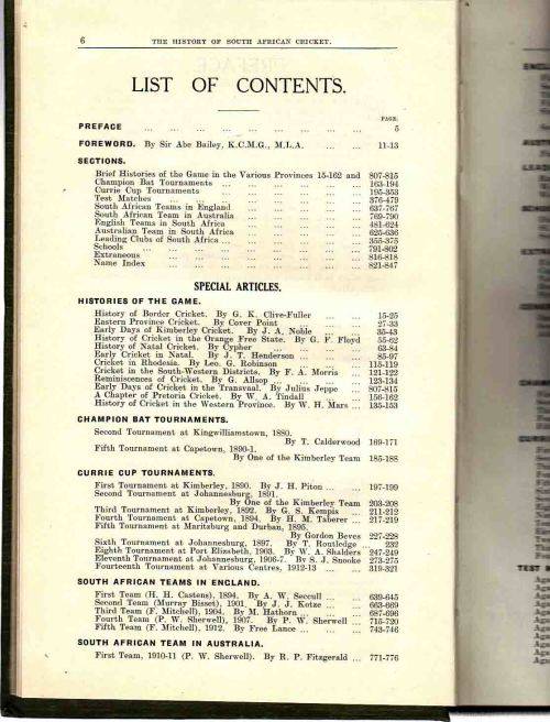 The History of South African Cricket .... 1915 ... Excellent Condition with Numerous illustrations
