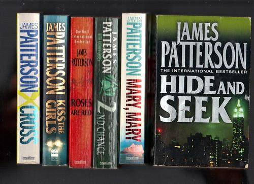 6 x JAMES PATTERSON Novels (Postage R45)