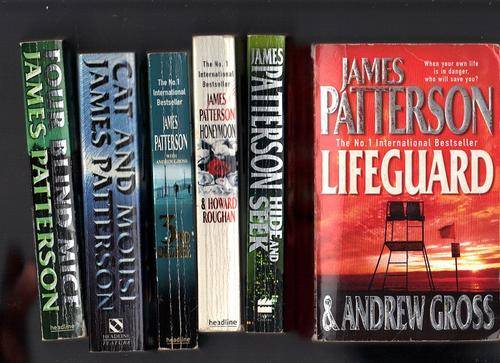 6 x JAMES PATTERSON Novels (Postage R45)