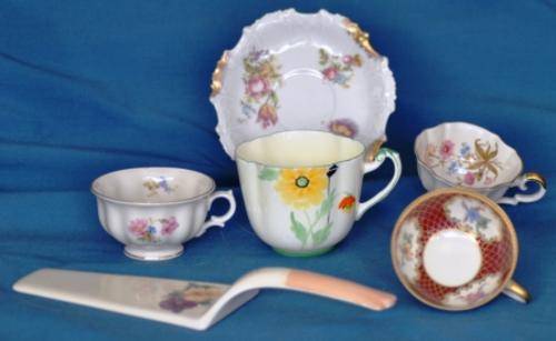 Collection of cups and saucers