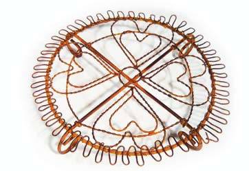 Heart Wire Pot Holder
