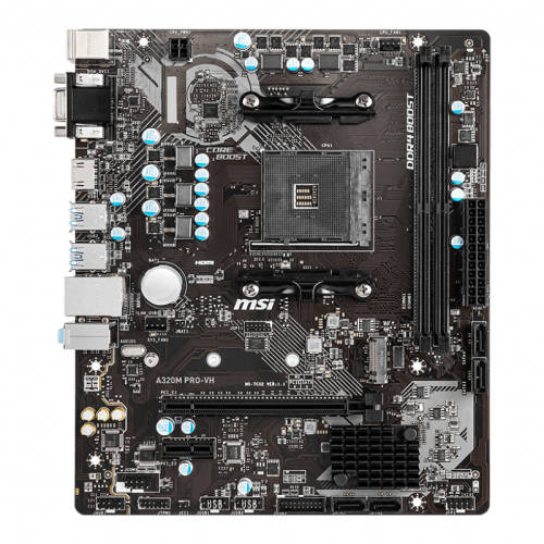 MSI A320M PRO-VH AMD AM4 M-ATX Gaming Motherboard
