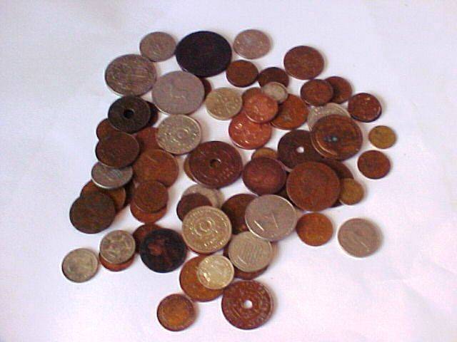 Mixture of international coins - Lot