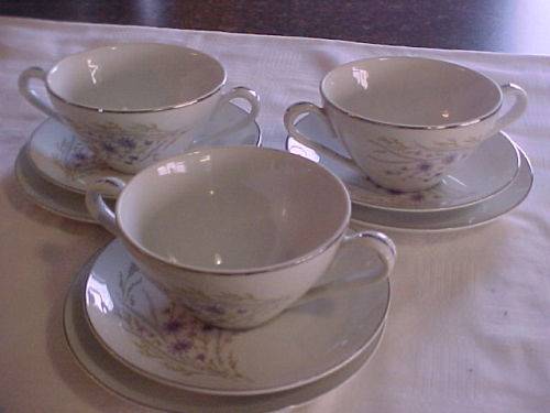 Twilight Fine China Starter Trio