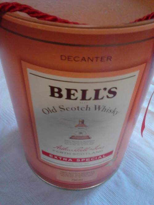 BELLS OLD SCOTHCH WHISKEY & FINE PORCELAIN DECANTER , Boxed and sealed