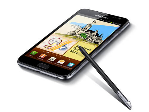Samsung Galaxy Note GT-N7000 with Android 4.0.4 (Ice Cream Sandwich)